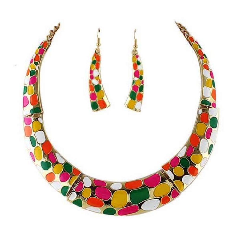 The Enamel Beach Jewelry Set